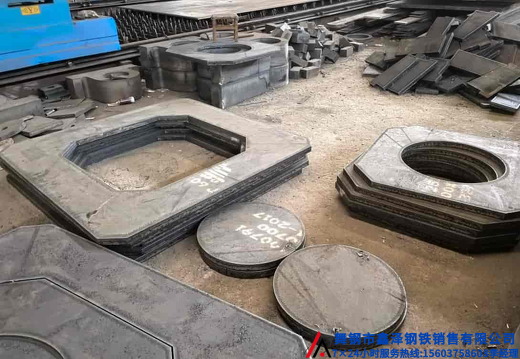 舞钢钢板异形件激光切割下料数控切割下料2512209